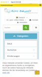 Mobile Screenshot of maxis-babywelt.de